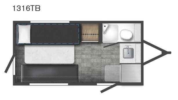 View 2023 Winnebago HIKE 100 FLX 1316TB complete specs and manufacturer brochures