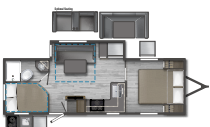 View 2023 Winnebago Minnie 2301BHS complete specs and manufacturer brochures