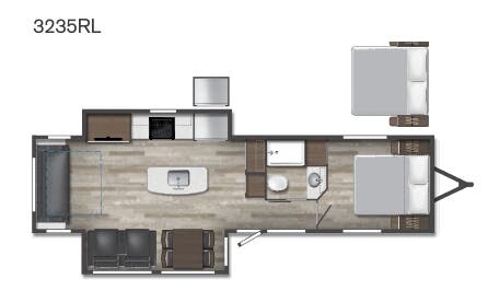 View 2023 Winnebago Voyage 3235RL complete specs and manufacturer brochures
