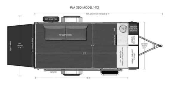 View 2024 ATC Pla 350 1412 complete specs and manufacturer brochures