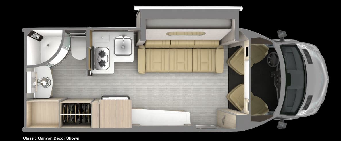 View 2024 Airstream Atlas Base complete specs and manufacturer brochures