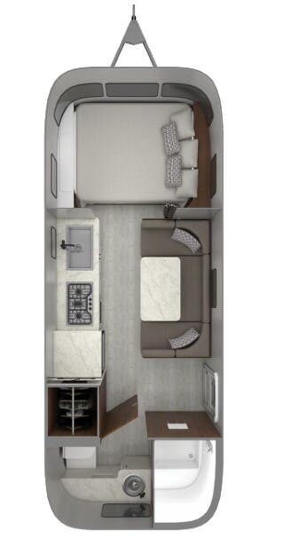 View 2024 Airstream Caravel 22FB complete specs and manufacturer brochures