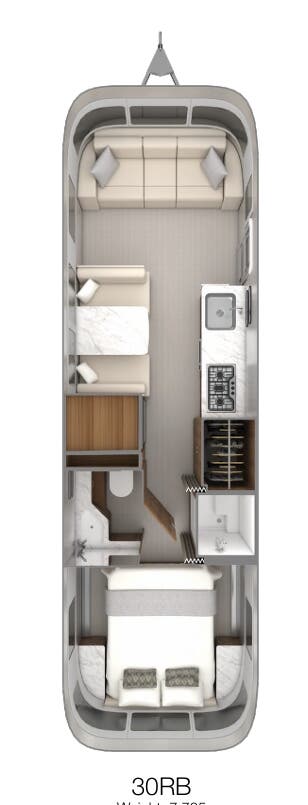 View 2024 Airstream Classic 30RB complete specs and manufacturer brochures