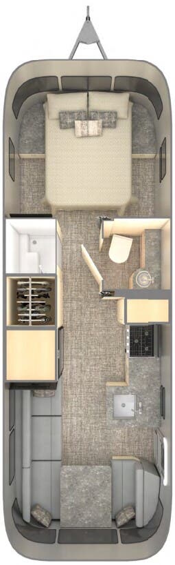 View 2024 Airstream Flying Cloud 27FB complete specs and manufacturer brochures