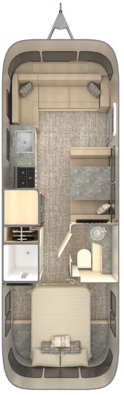 View 2024 Airstream Flying Cloud 28RB complete specs and manufacturer brochures