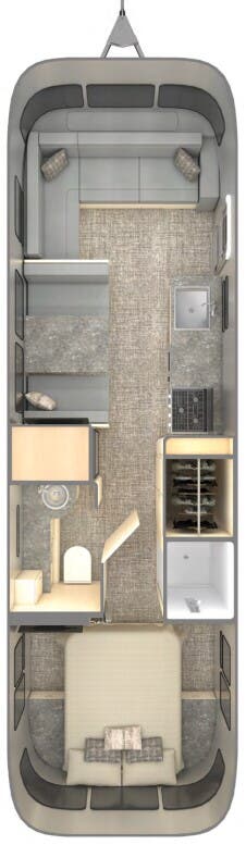 View 2024 Airstream Flying Cloud 30RB complete specs and manufacturer brochures