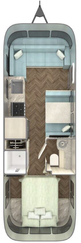 View 2024 Airstream International 28RB complete specs and manufacturer brochures