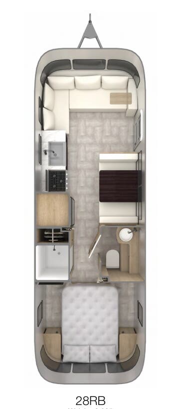 View 2024 Airstream Pottery Barn 28RB complete specs and manufacturer brochures