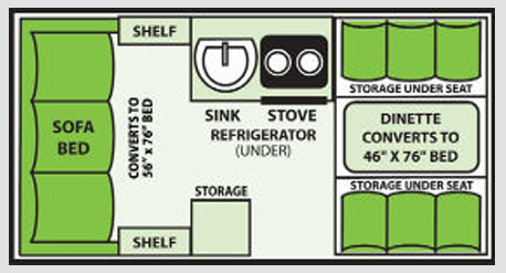 View 2024 Aliner Evolution 12 complete specs and manufacturer brochures