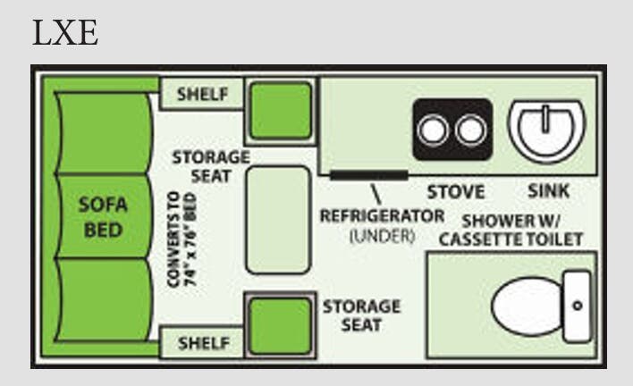 View 2024 Aliner LXE Base complete specs and manufacturer brochures