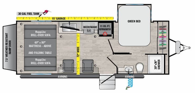 View 2024 Alliance RV Valor All-Access 21T15 complete specs and manufacturer brochures