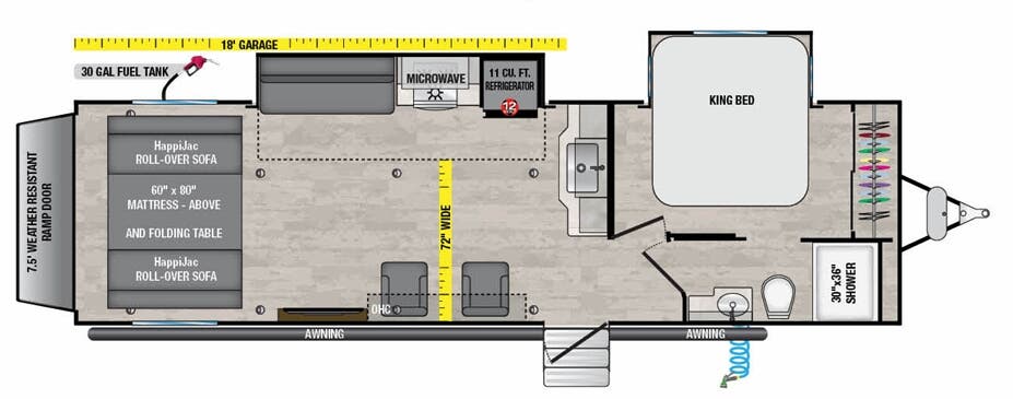 View 2024 Alliance RV Valor All-Access 29T18 complete specs and manufacturer brochures