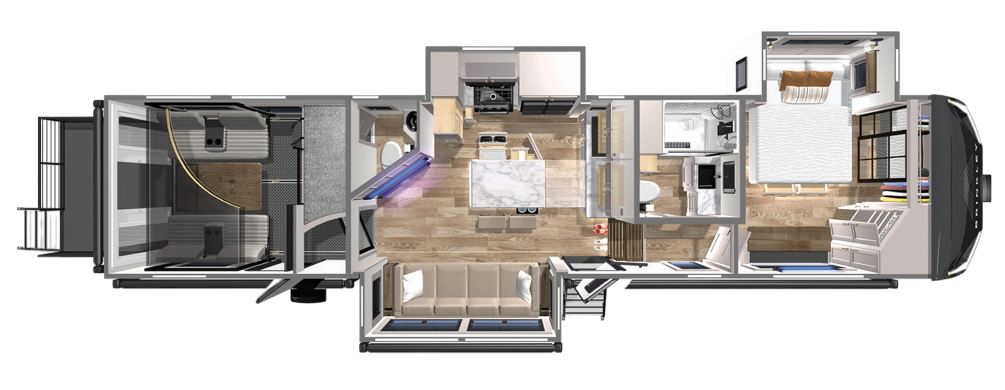 View 2024 Brinkley RV Model G 3500 complete specs and manufacturer brochures