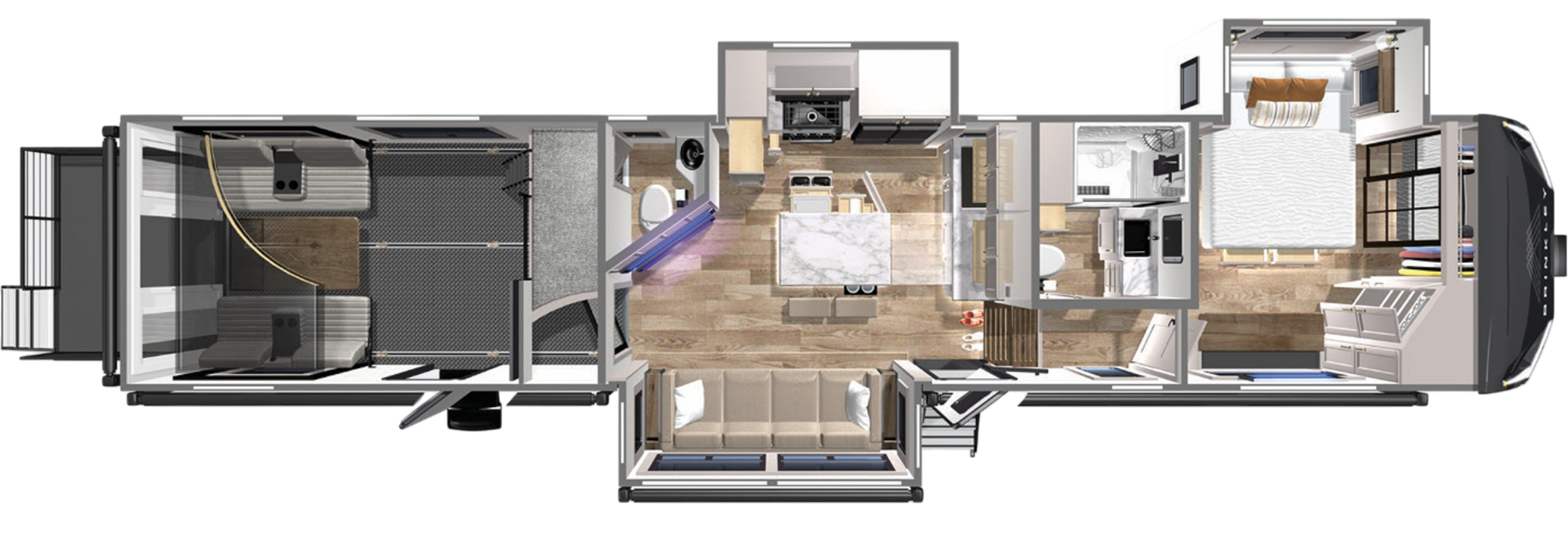 View 2024 Brinkley RV Model G 4000 complete specs and manufacturer brochures