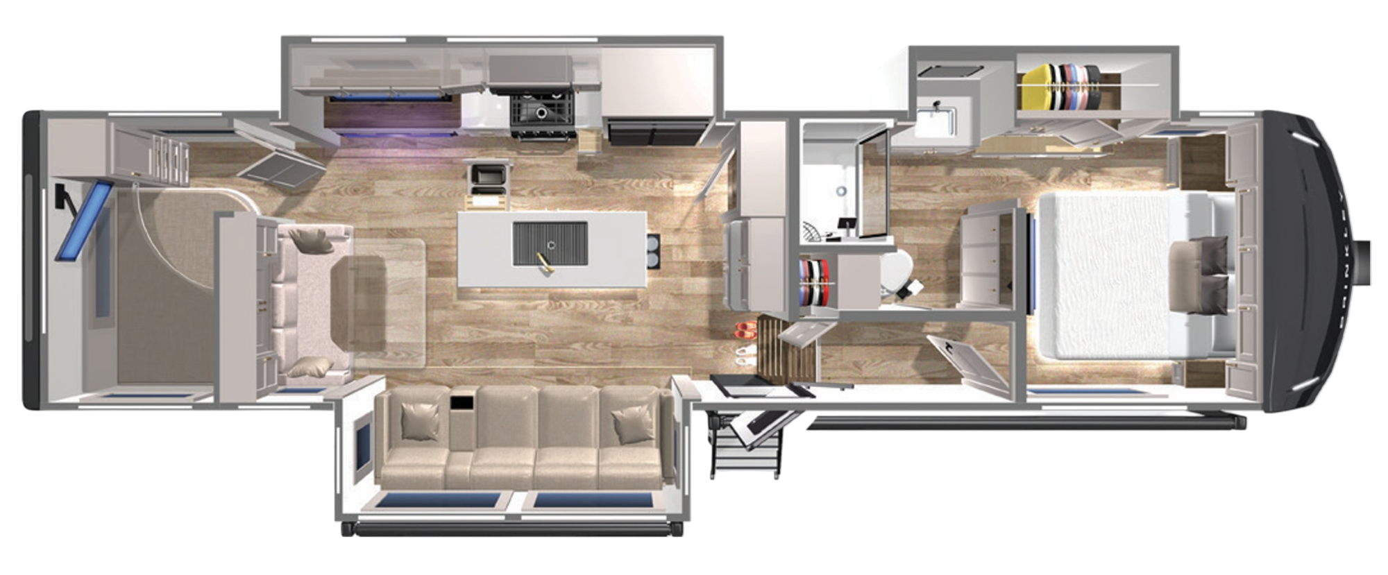 View 2024 Brinkley RV Model Z 3110 complete specs and manufacturer brochures