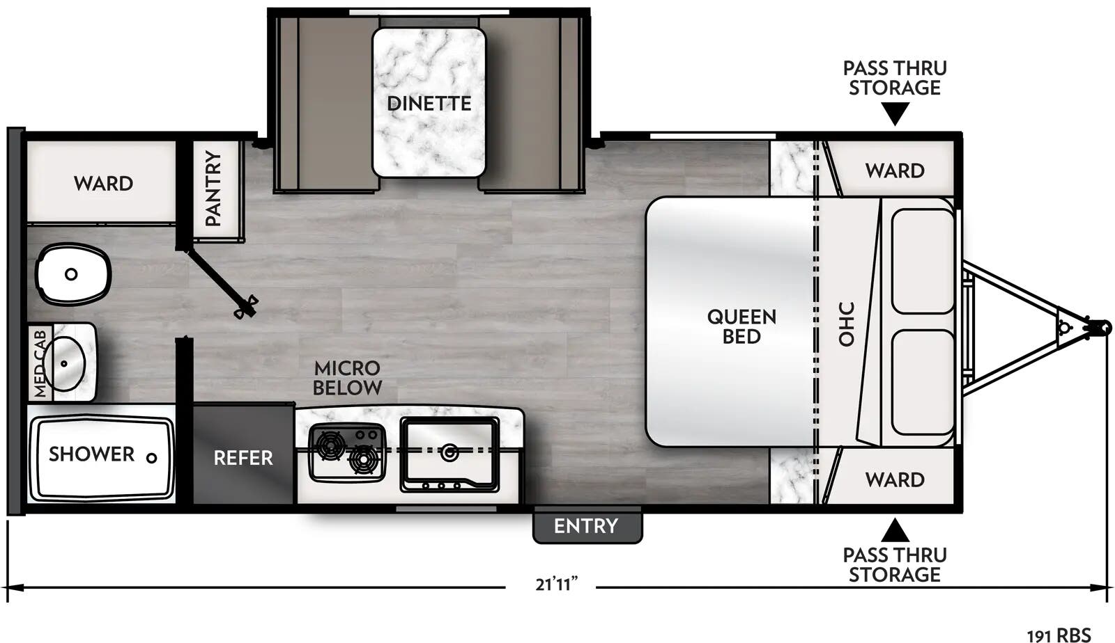 View 2024 Coachmen Apex Nano 191RBS complete specs and manufacturer brochures