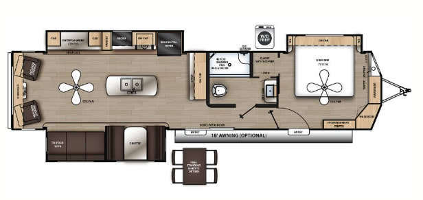 View 2024 Coachmen Catalina Destination 39RLTS complete specs and manufacturer brochures