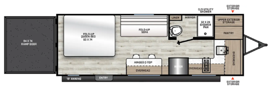 View 2024 Coachmen Catalina Trail Blazer 18TH complete specs and manufacturer brochures