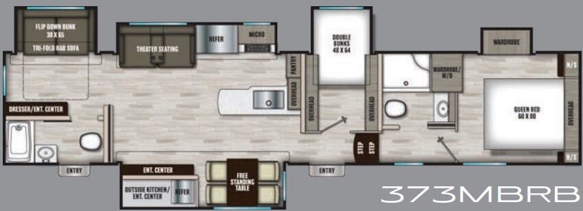 View 2024 Coachmen Chaparral 373MBRB complete specs and manufacturer brochures