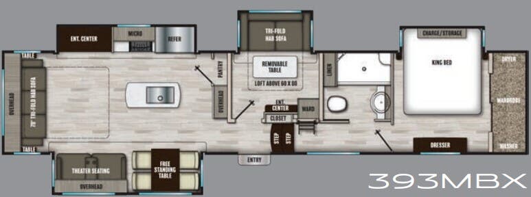 View 2024 Coachmen Chaparral 393MBX complete specs and manufacturer brochures