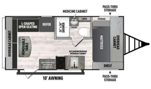 View 2024 Coachmen Clipper 18RL complete specs and manufacturer brochures