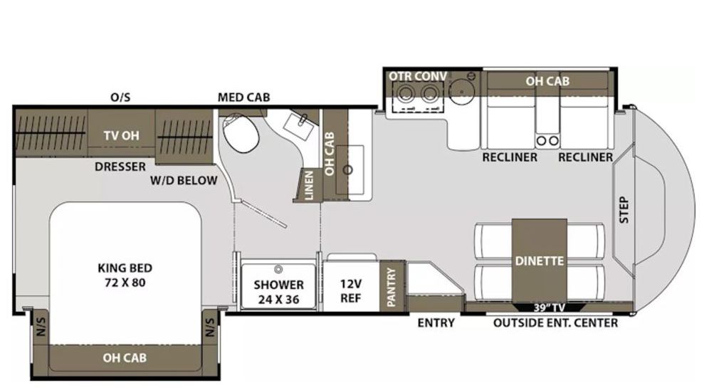 View 2024 Coachmen Concord 321DS complete specs and manufacturer brochures