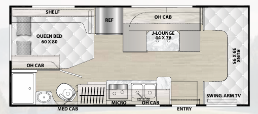 View 2024 Coachmen Cross Trail XL 22XG complete specs and manufacturer brochures