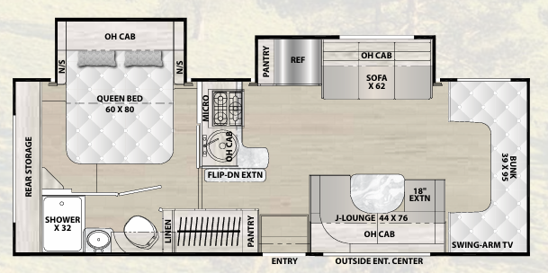View 2024 Coachmen Cross Trail XL 26XG complete specs and manufacturer brochures