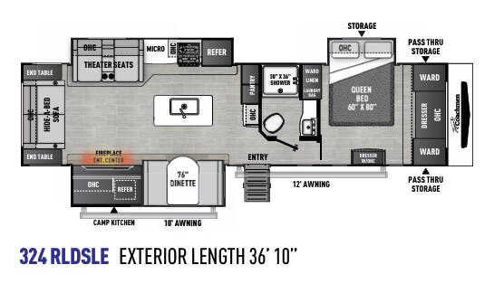 View 2024 Coachmen Freedom Express Liberty Edition 324 RLDSLE complete specs and manufacturer brochures