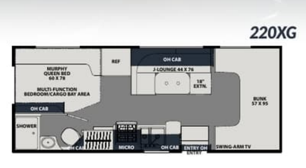 View 2024 Coachmen Leprechaun 220XG (Ford E350) complete specs and manufacturer brochures