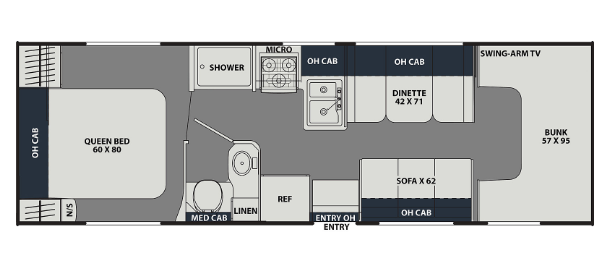 View 2024 Coachmen Leprechaun 270QB (Ford E350) complete specs and manufacturer brochures