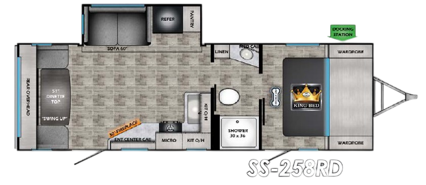 View 2024 CrossRoads Sunset Trail Super Lite SS-258RD complete specs and manufacturer brochures