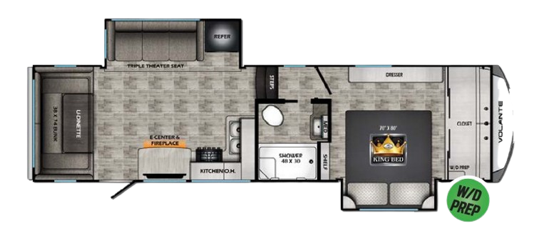View 2024 CrossRoads Volante 270EL complete specs and manufacturer brochures