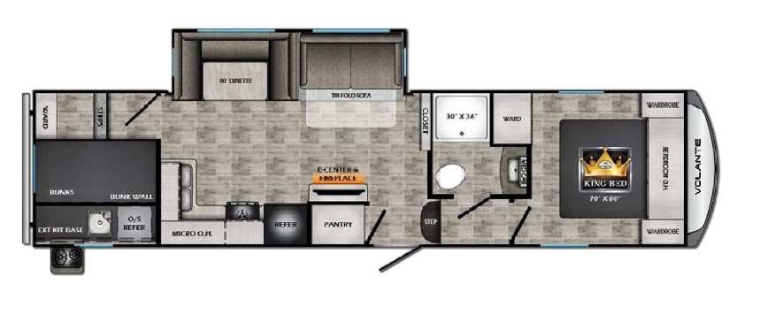 View 2024 CrossRoads Volante 295BH complete specs and manufacturer brochures