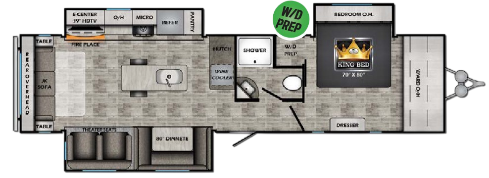 View 2024 CrossRoads Volante 34RE complete specs and manufacturer brochures
