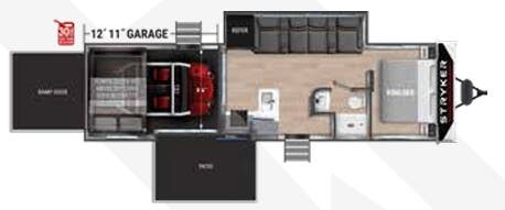 View 2024 Cruiser RV Stryker STG 3212 complete specs and manufacturer brochures