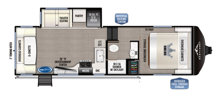 View 2024 East to West Blackthorn 26RD complete specs and manufacturer brochures