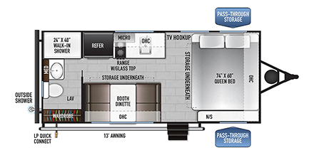 View 2024 East to West Della Terra 160RBSLE complete specs and manufacturer brochures