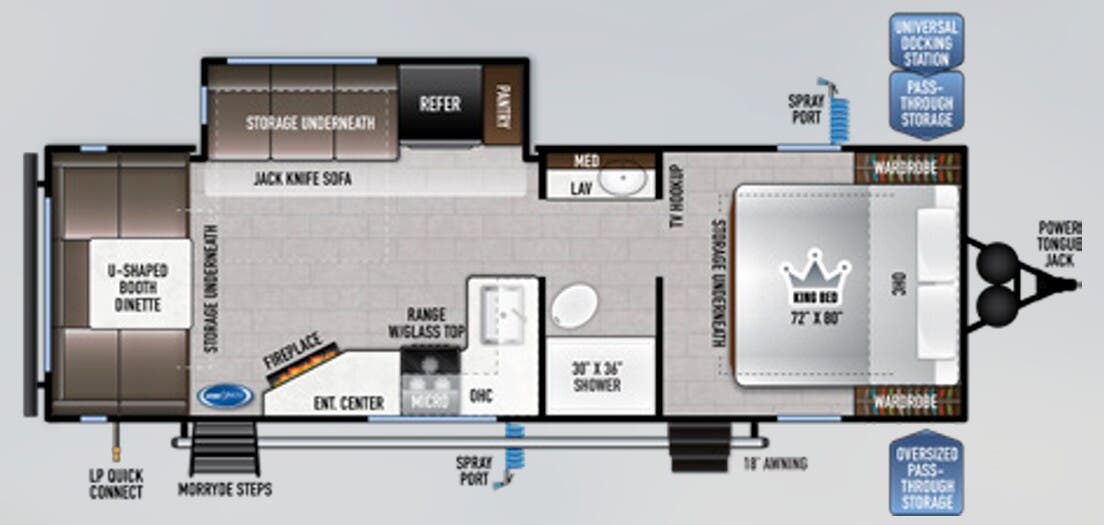 View 2024 East to West Della Terra 251RD complete specs and manufacturer brochures