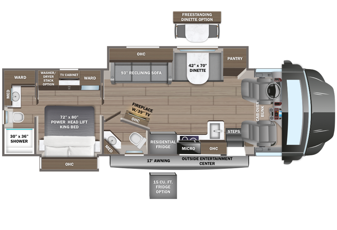 View 2024 Entegra Coach Accolade 37K complete specs and manufacturer brochures