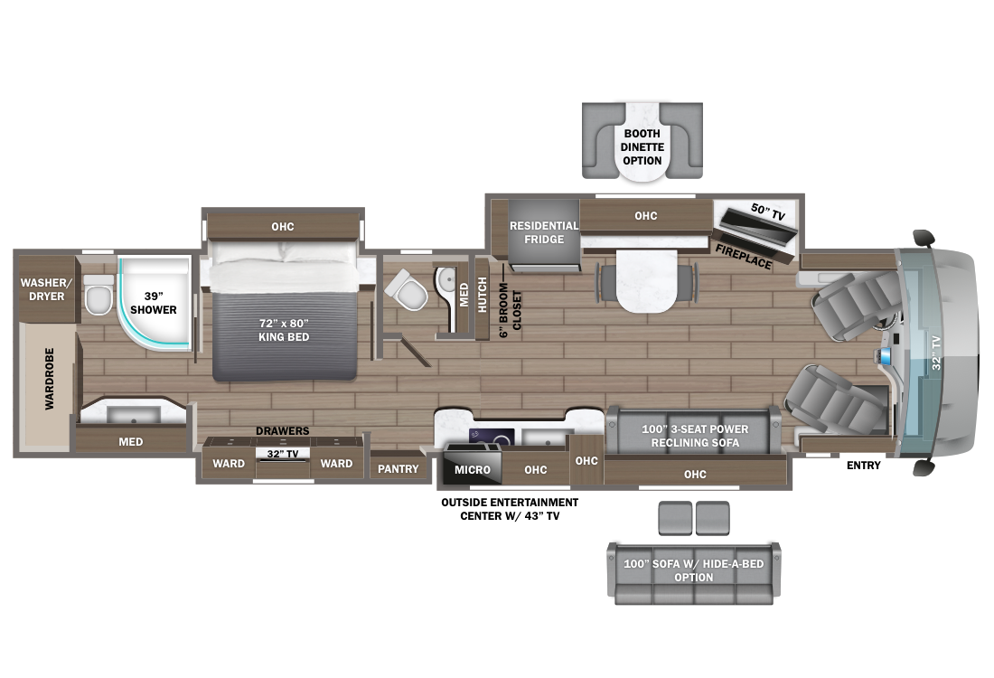 View 2024 Entegra Coach Aspire 44B complete specs and manufacturer brochures