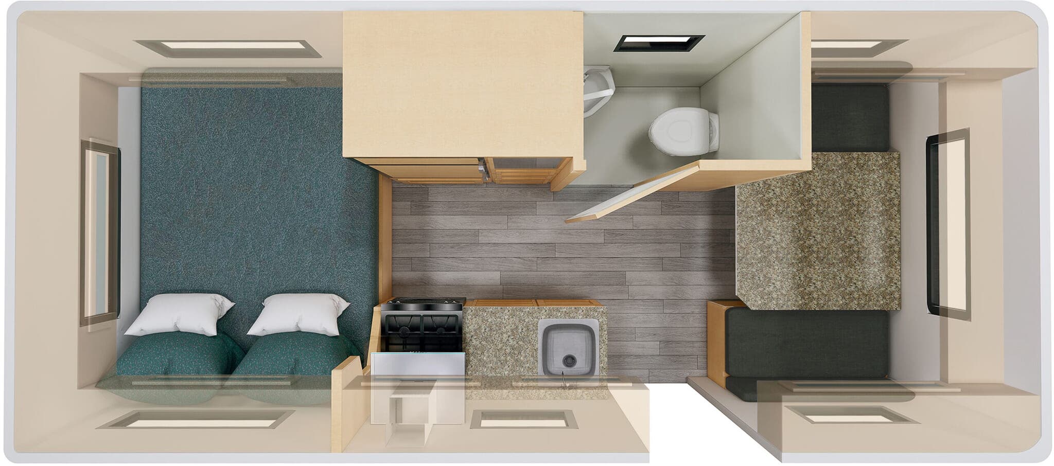 View 2024 Escape Trailer Escape 19 F1 complete specs and manufacturer brochures