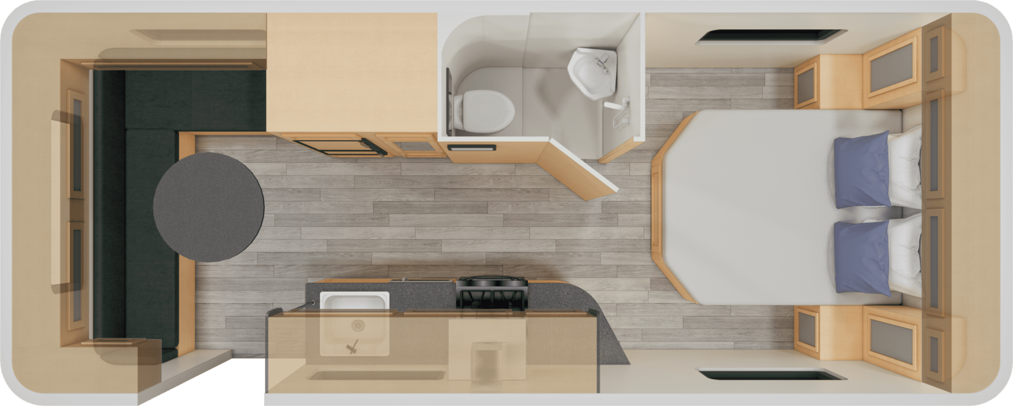 View 2024 Escape Trailer Escape 23 F2 complete specs and manufacturer brochures