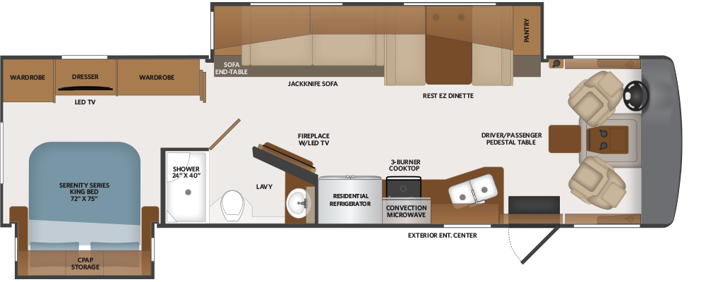 View 2024 Fleetwood Bounder 33C complete specs and manufacturer brochures