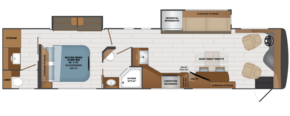 View 2024 Fleetwood Frontier GTX 39TA complete specs and manufacturer brochures