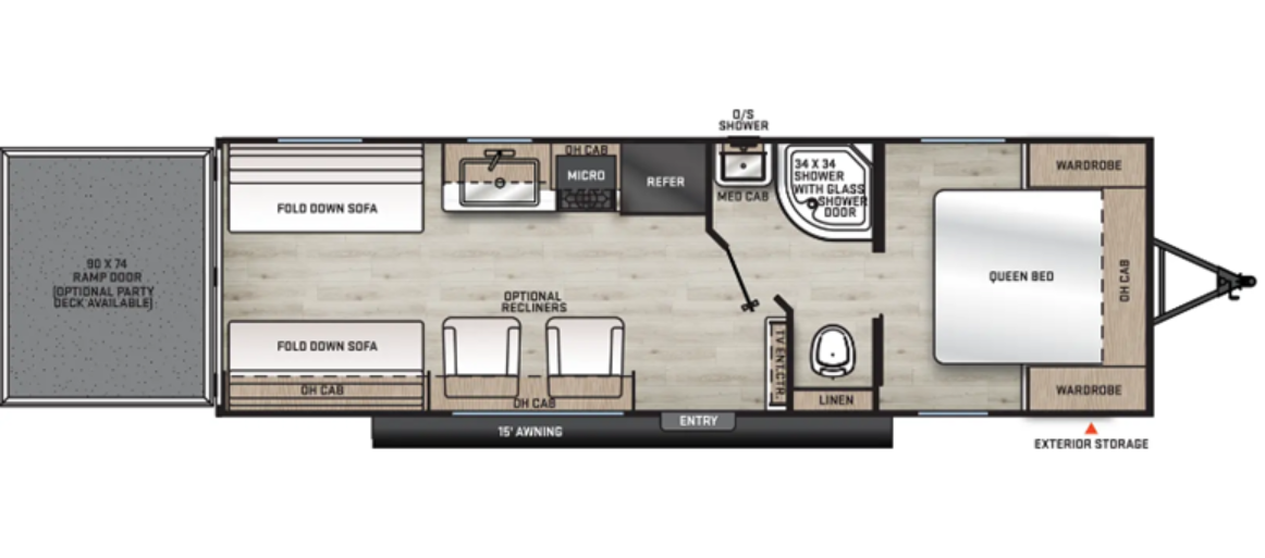 View 2024 Forest River Aurora 26ATH complete specs and manufacturer brochures