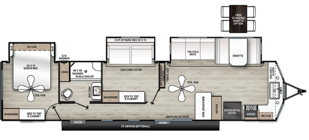 View 2024 Forest River Aurora 39MBTS complete specs and manufacturer brochures