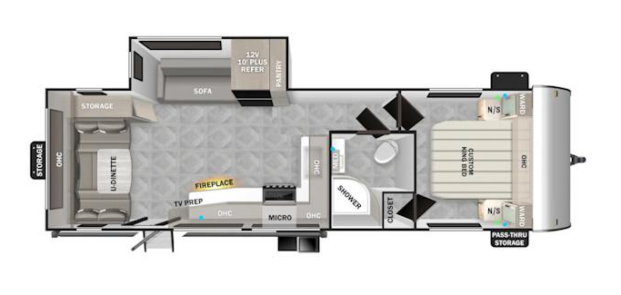 View 2024 Forest River EVO 2560RD complete specs and manufacturer brochures