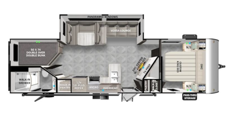View 2024 Forest River EVO 2740BH complete specs and manufacturer brochures