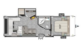 View 2024 Forest River EVO Lite 2480VBX complete specs and manufacturer brochures